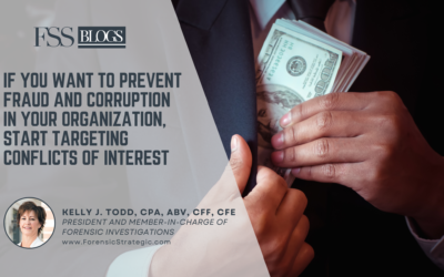If You Want to Prevent Fraud and Corruption in Your Organization, Start Targeting Conflicts of Interest
